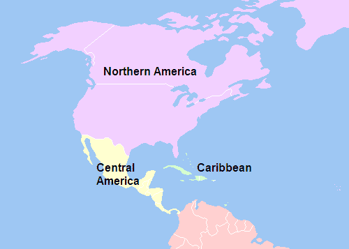 Map Of Latin America Physical. Wikipedia#39;s Central America